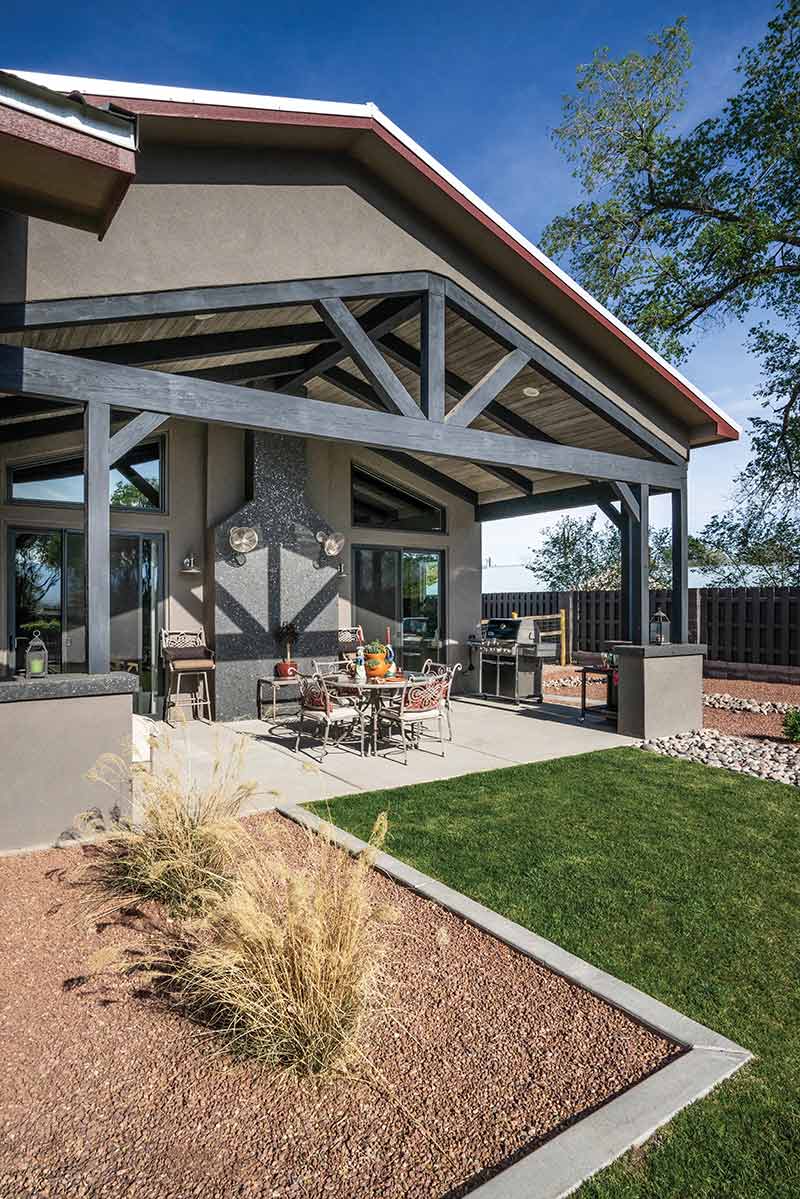 Covered outdoor area