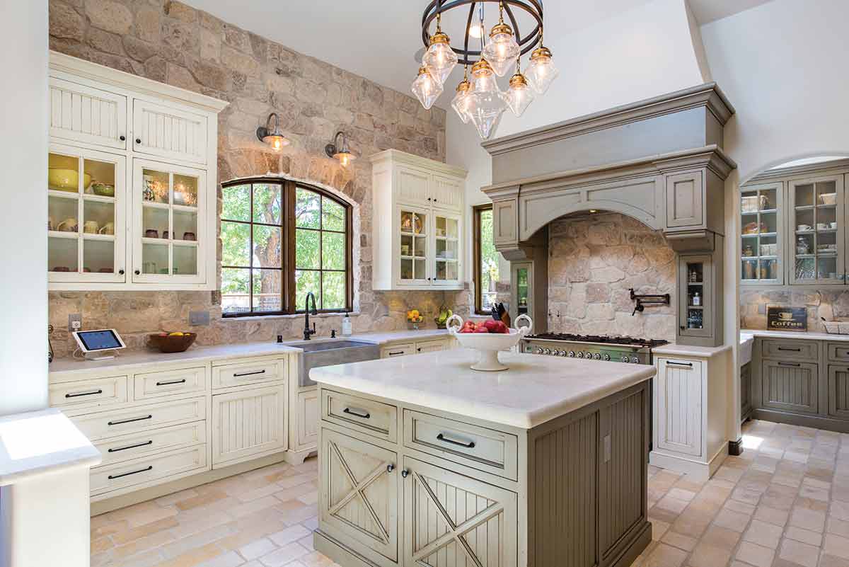 French country kitchen