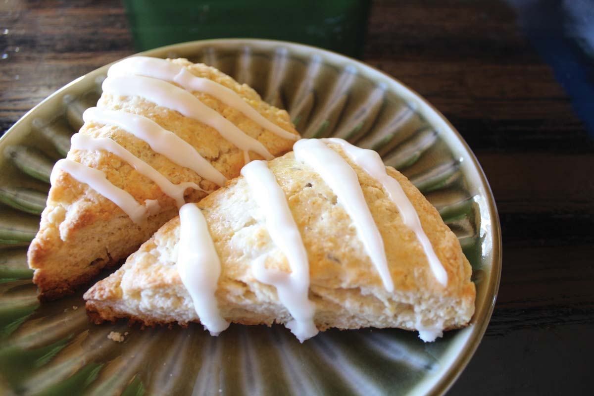 Lemon Lavender Scones