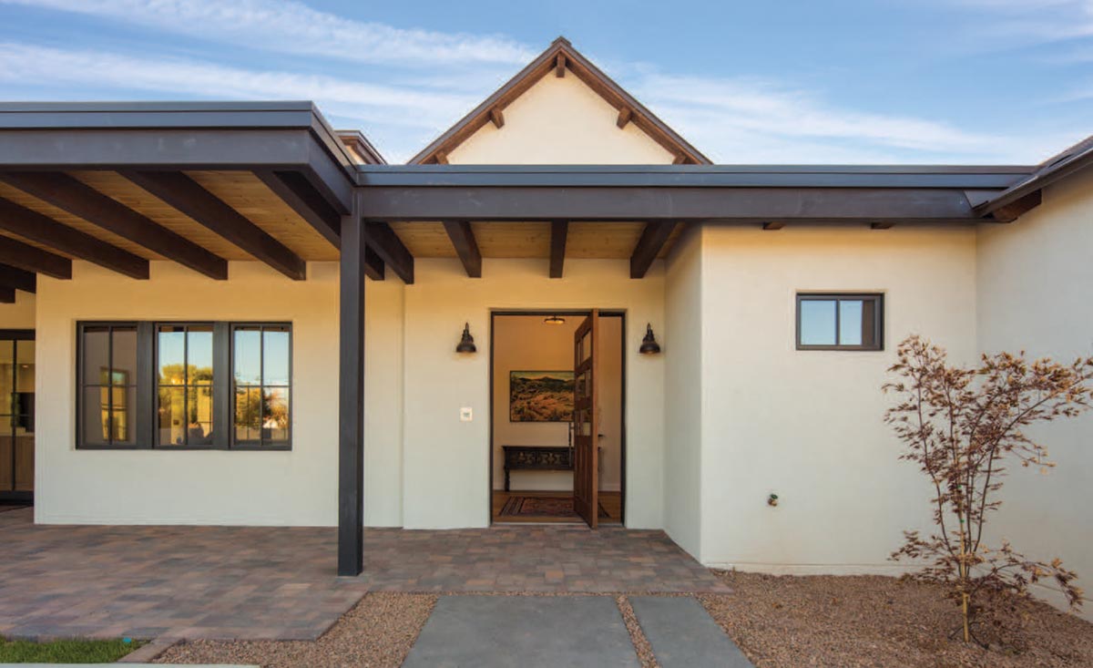 entry and porch