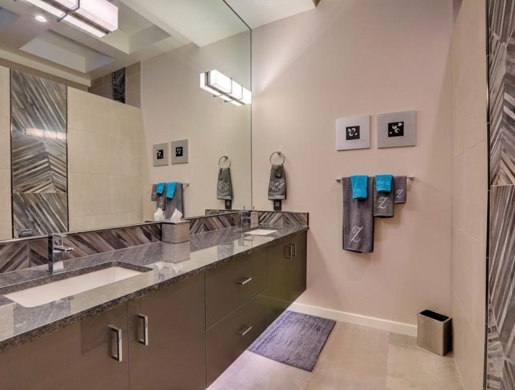 modern contemporary bath