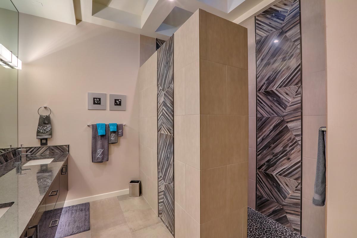 modern contemporary bath
