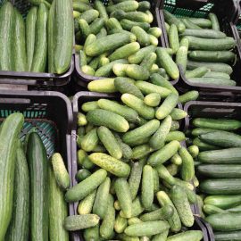 cucumbers