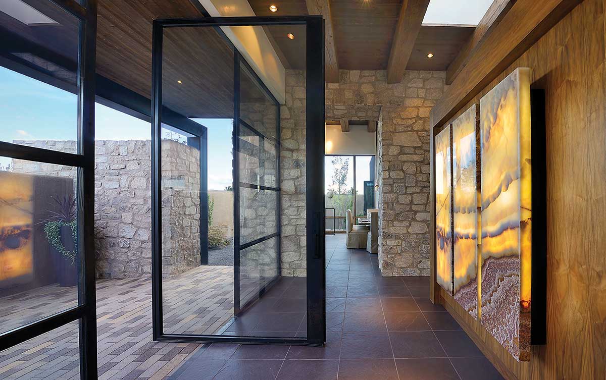 house for the ages door to patio