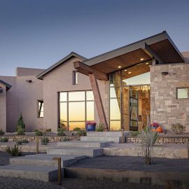 modern farmhouse style home