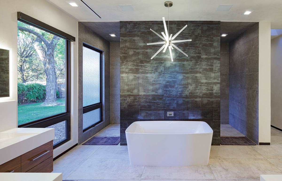 bathroom chandelier
