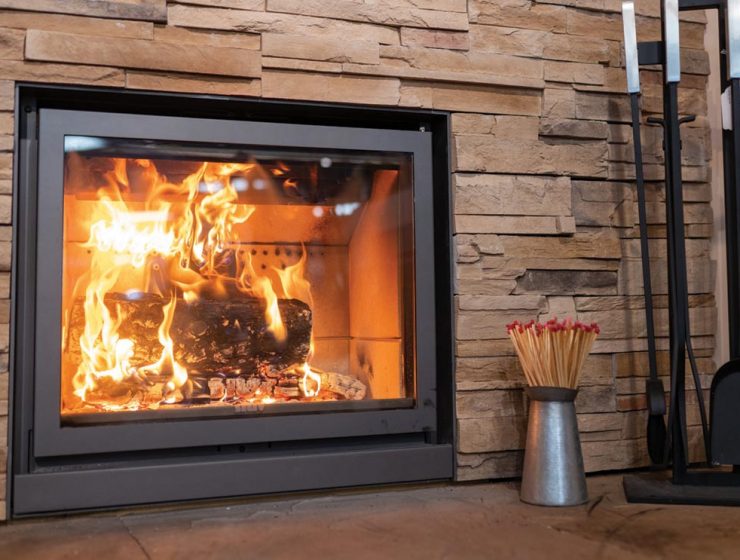 gas fireplace