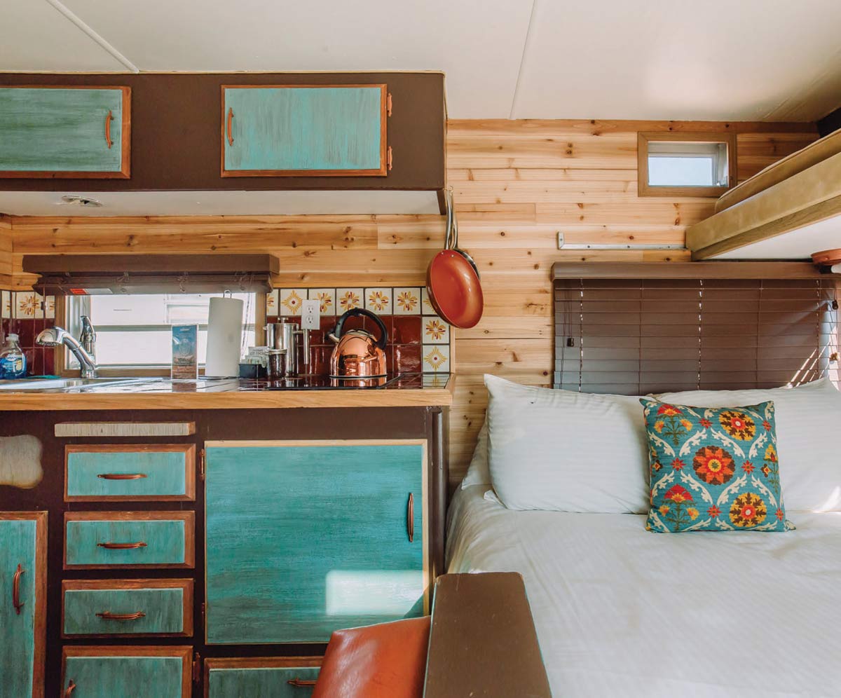 trailer interior