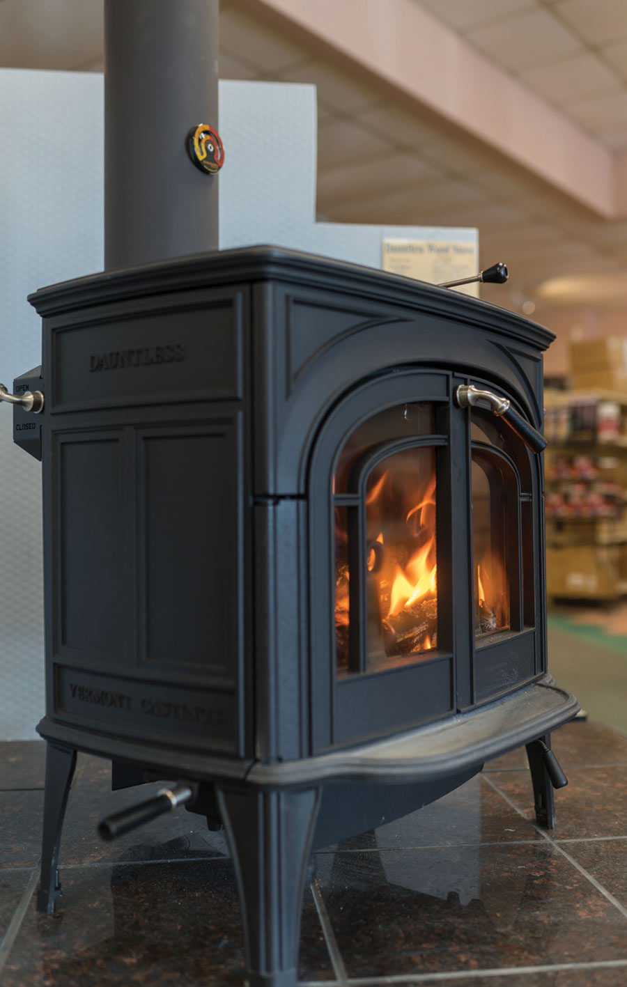 woodburning stove
