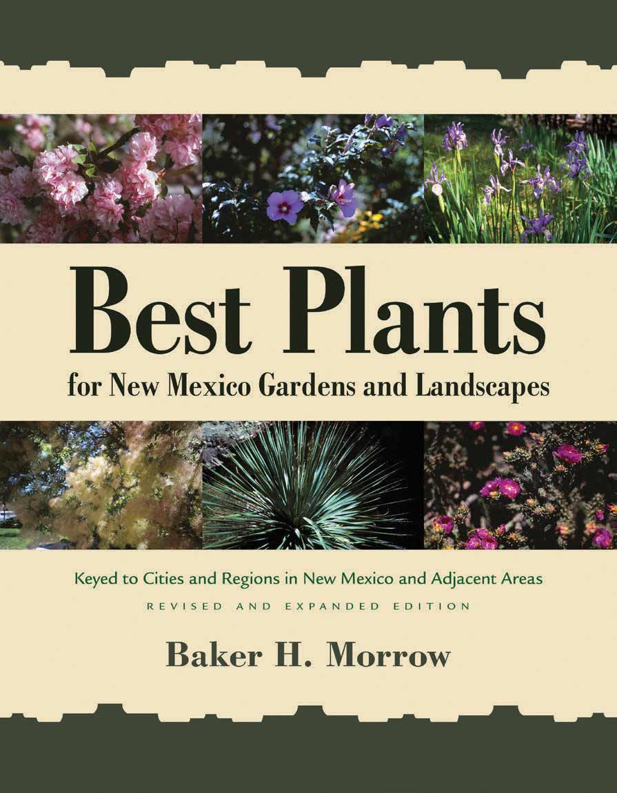 best plants for NM gardens book cover