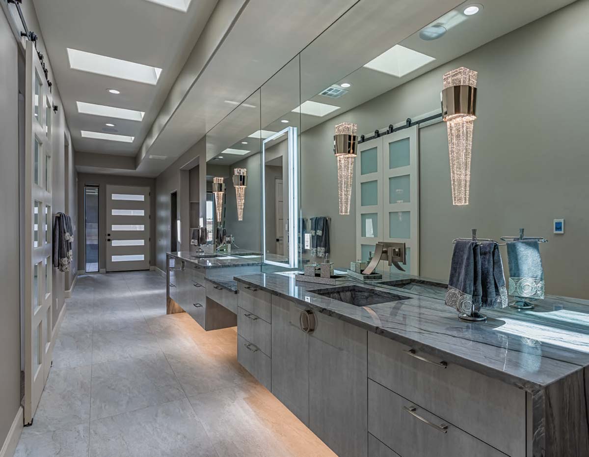 cool contemporary bath vanity