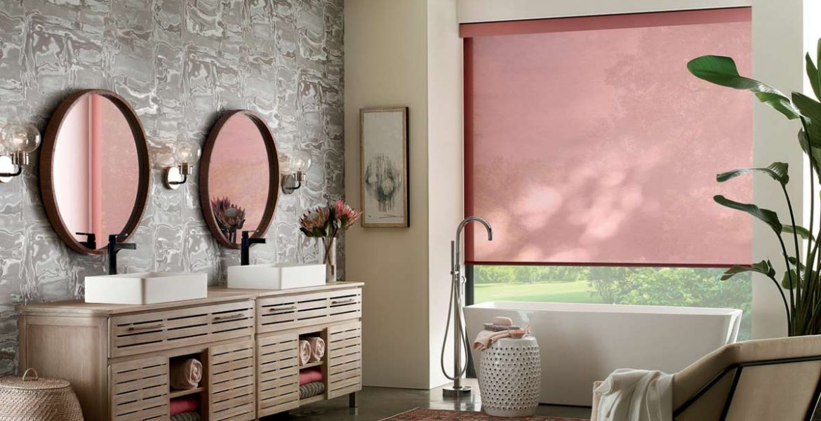 pink blinds
