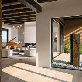 contemporary living room