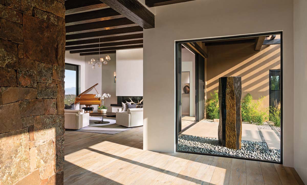 contemporary living room