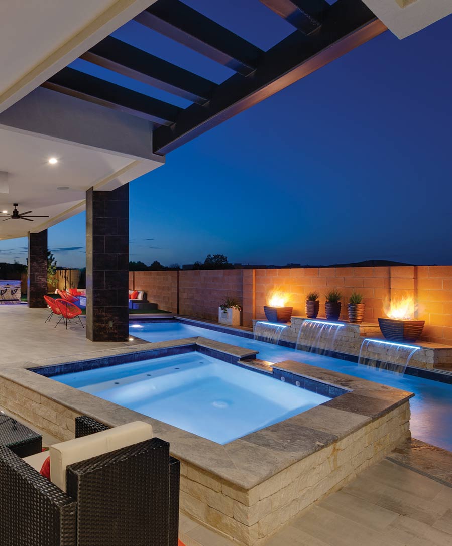 spa and pool