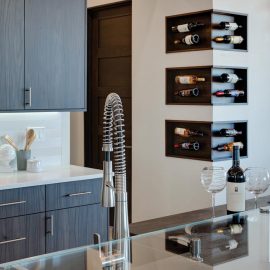 wine display