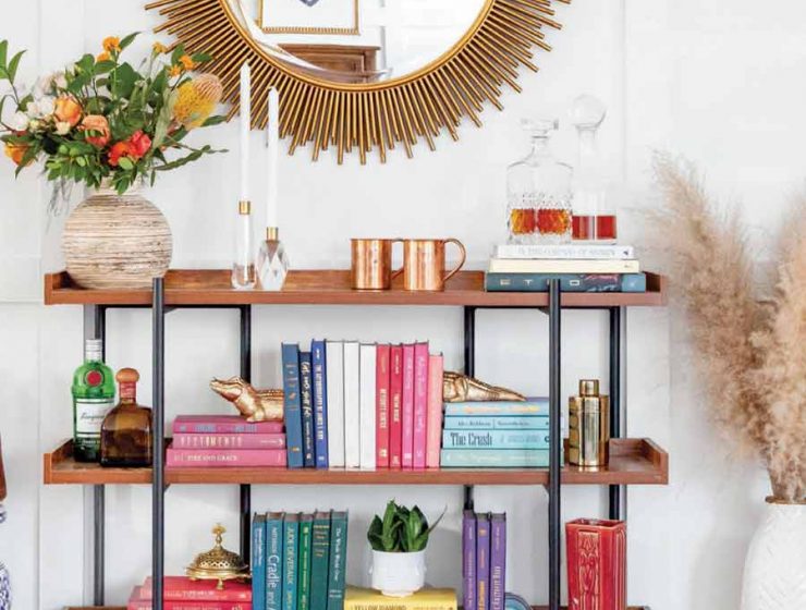 decorative bookcase