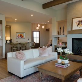 open concept floor plan