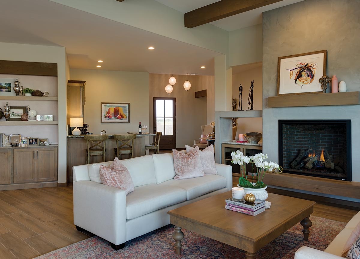 open concept floor plan