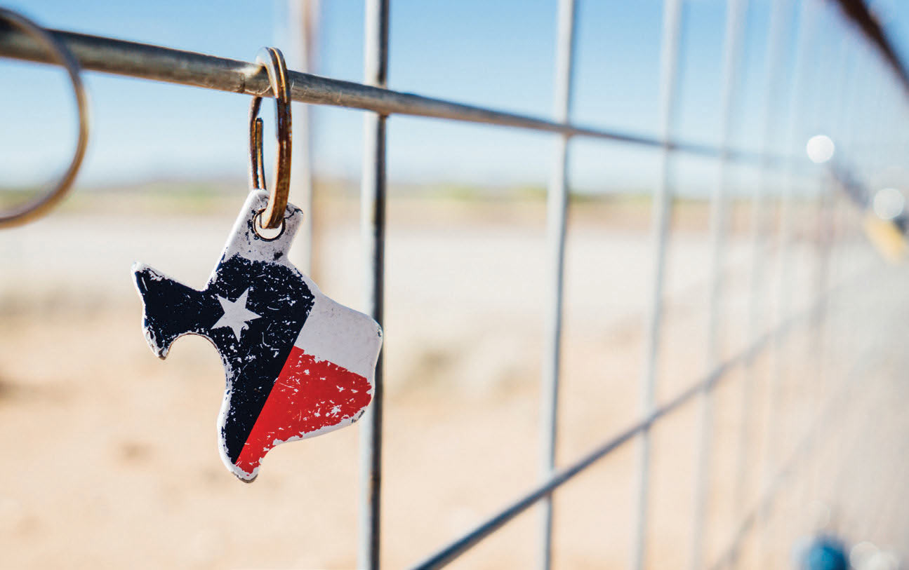 texas keychain