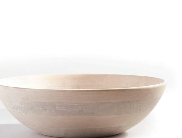 acacia wood salad bowl