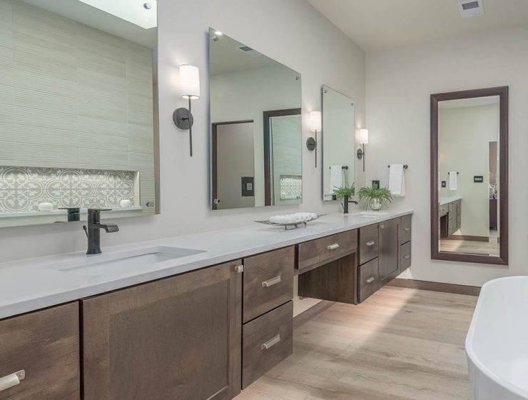 organic oasis bathroom