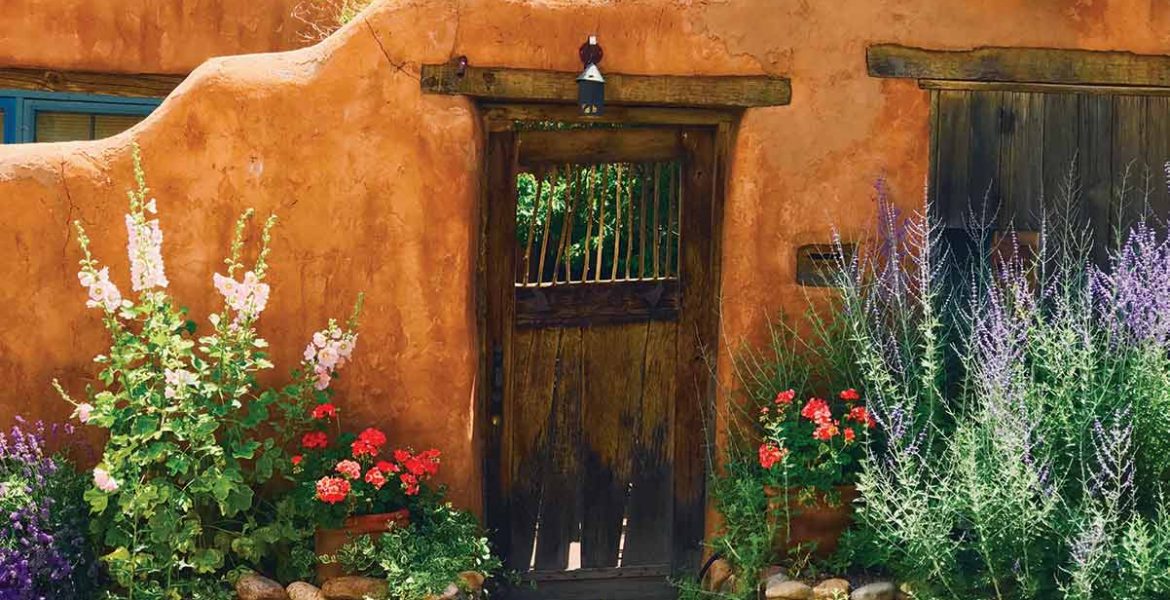 photo of adobe entry