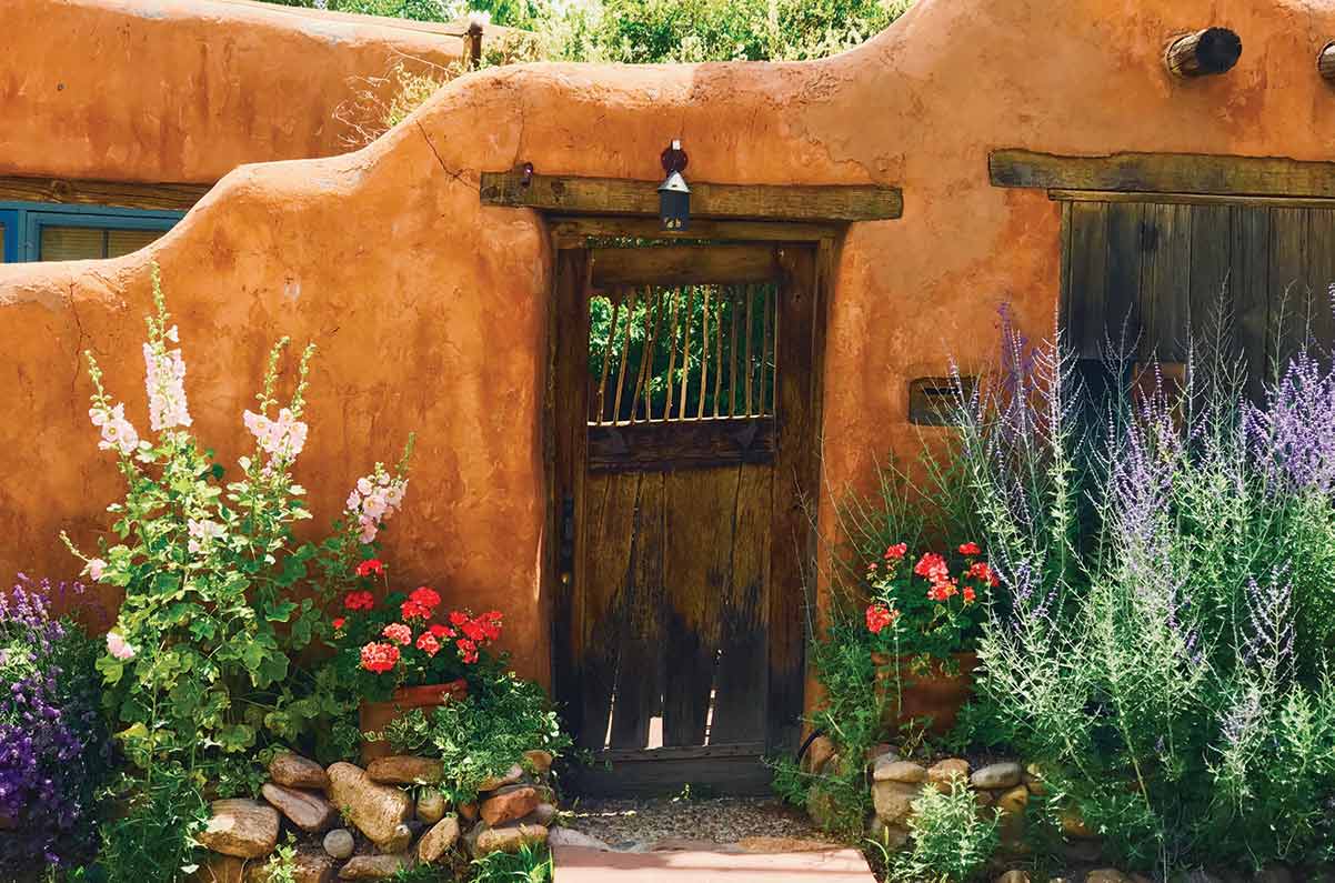 photo of adobe entry
