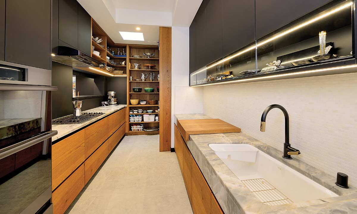 kitchen service area