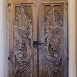rustic door