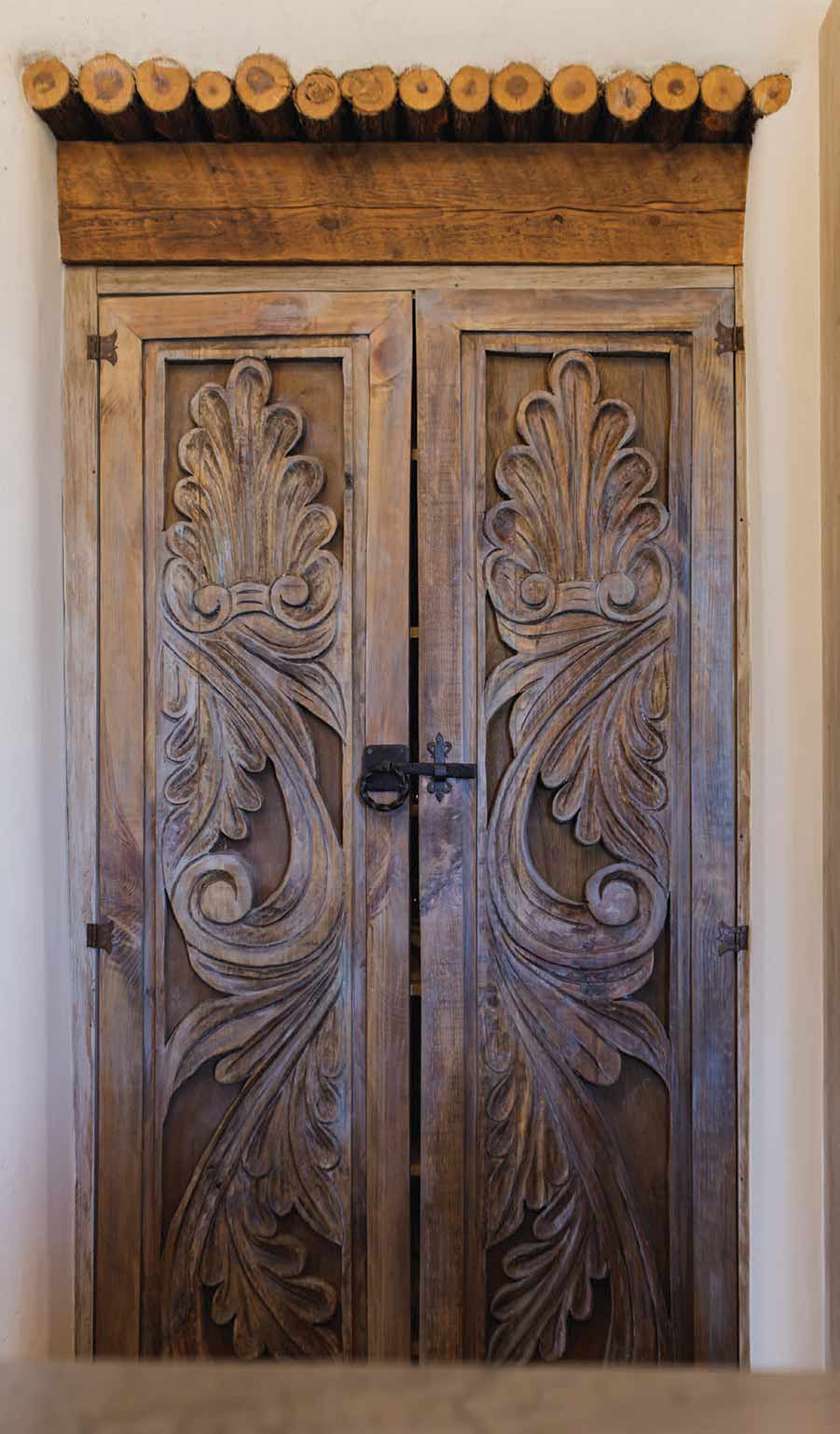 rustic door