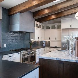kitchen with island