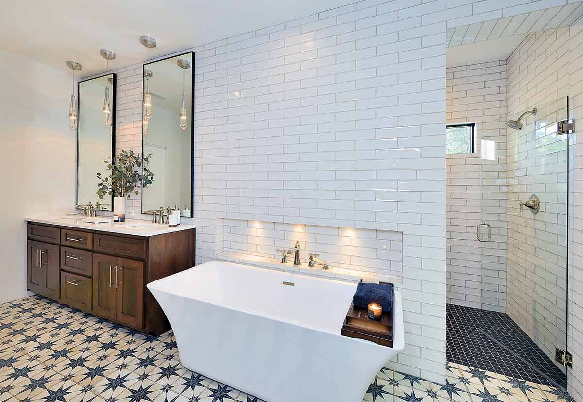 bathroom with shower
