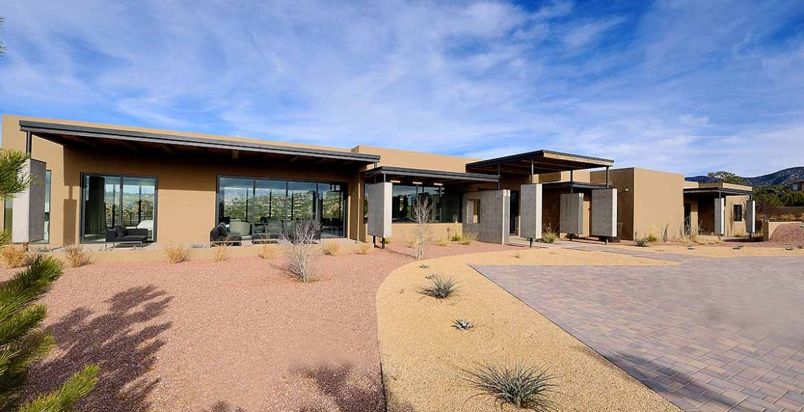 desert industrial exterior