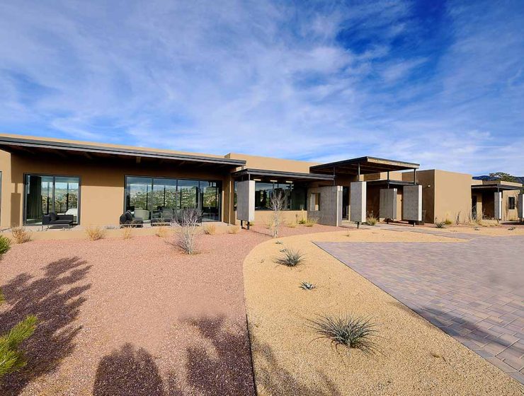 desert industrial exterior