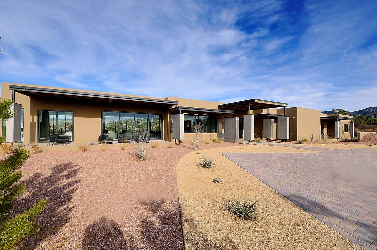 desert industrial exterior