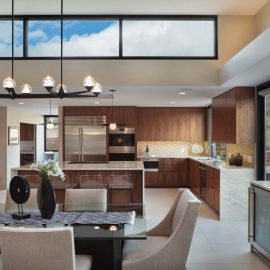 kitchen and dining