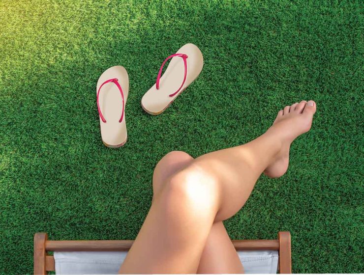 synthetic lawn