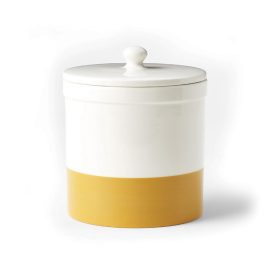 yellow stripe canister