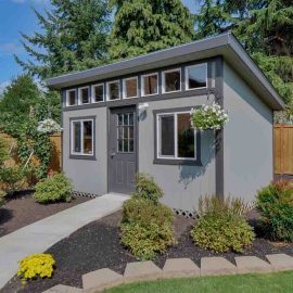 small backyard shed