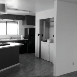 kitchen before