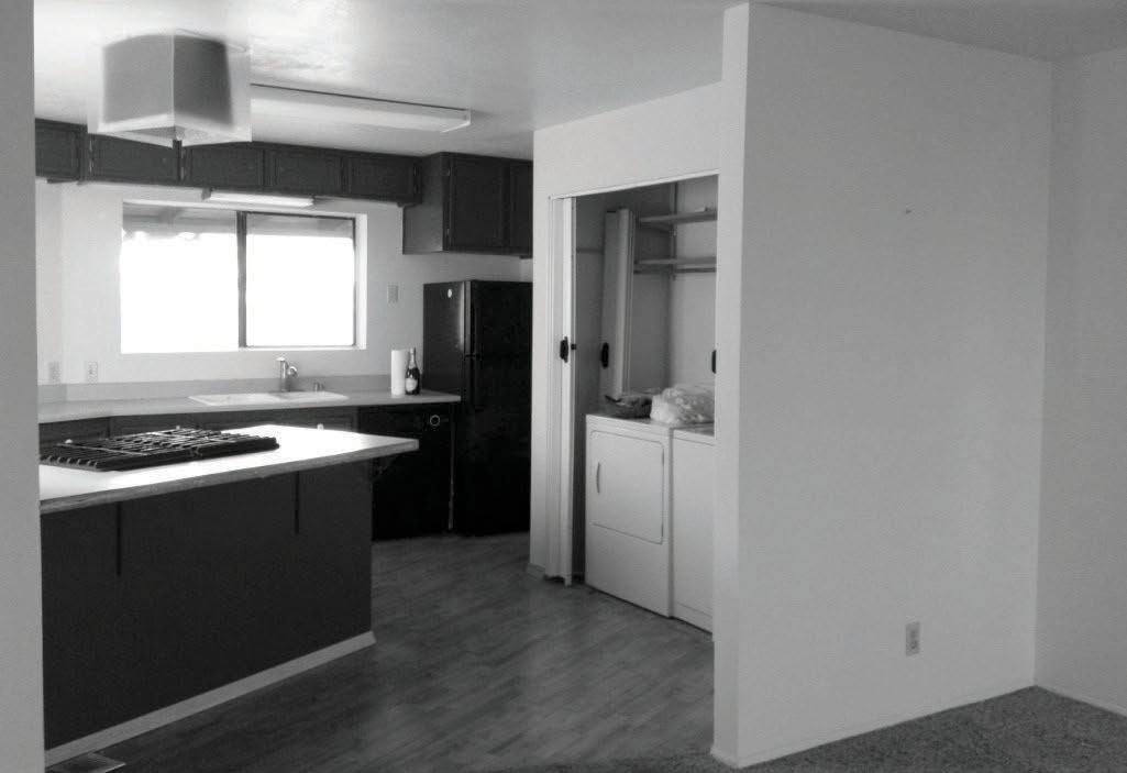 kitchen before