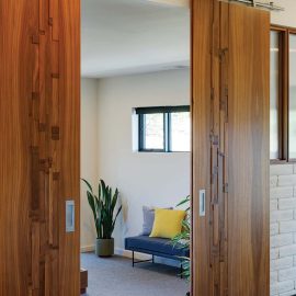primary bedroom doors