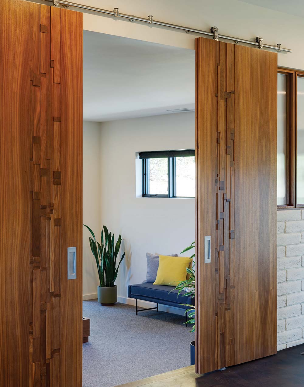 primary bedroom doors