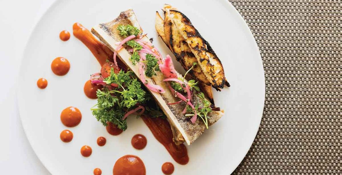 roasted bone marrow