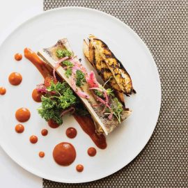 roasted bone marrow