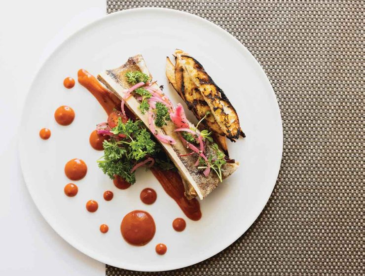 roasted bone marrow