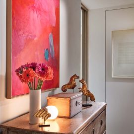 Violante and Rochford Interiors colorful art