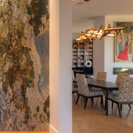 foyer and dining