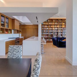 kitchen and dining